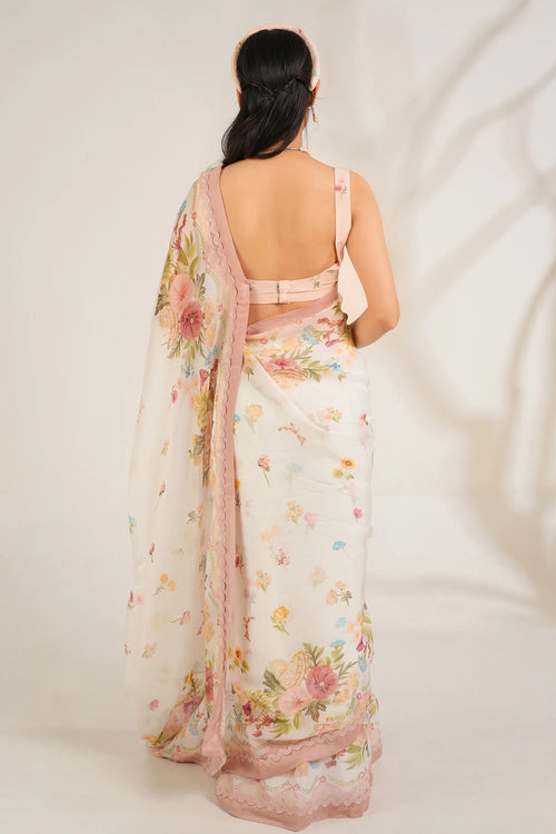 Summer Love Saree Set Without Blouse