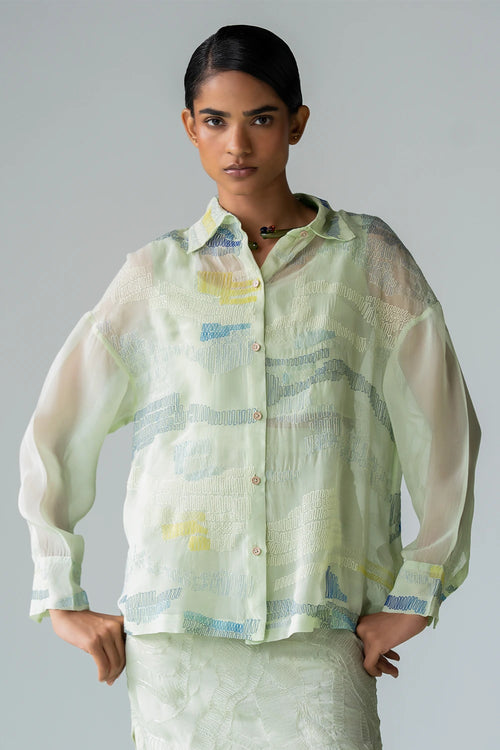 Mint Green Inkline Shirt