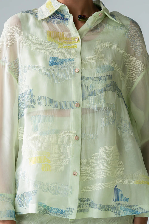 Mint Green Inkline Shirt