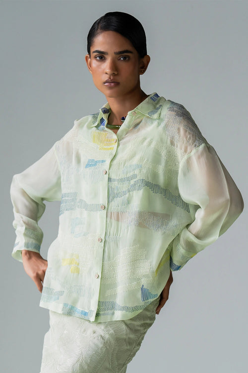 Mint Green Inkline Shirt