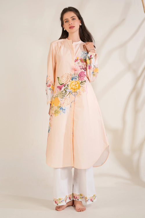 English Summer Shirt Dress Co-Ord Set