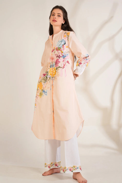 English Summer Shirt Dress Co-Ord Set