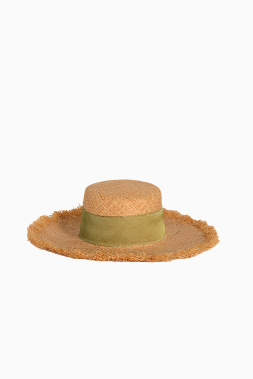 Flat Fringe Hat