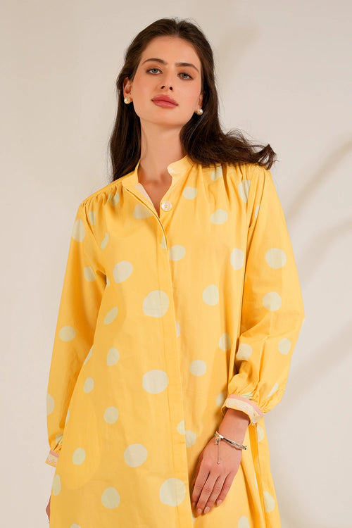 Marigold Shirt Dress Co-ord Set