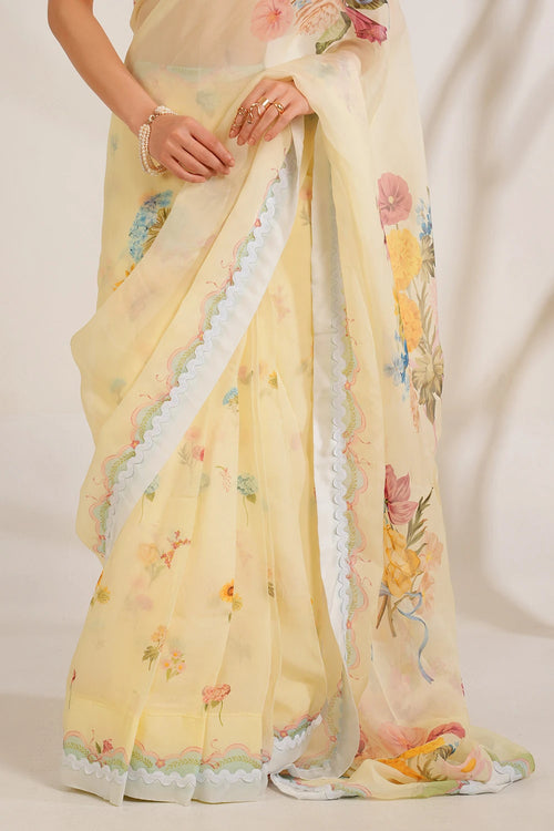 Summer Crush Saree Set Without Blouse