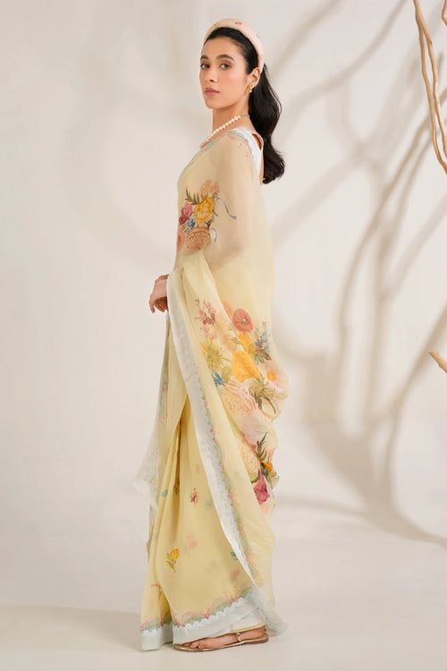 Summer Crush Saree Set Without Blouse