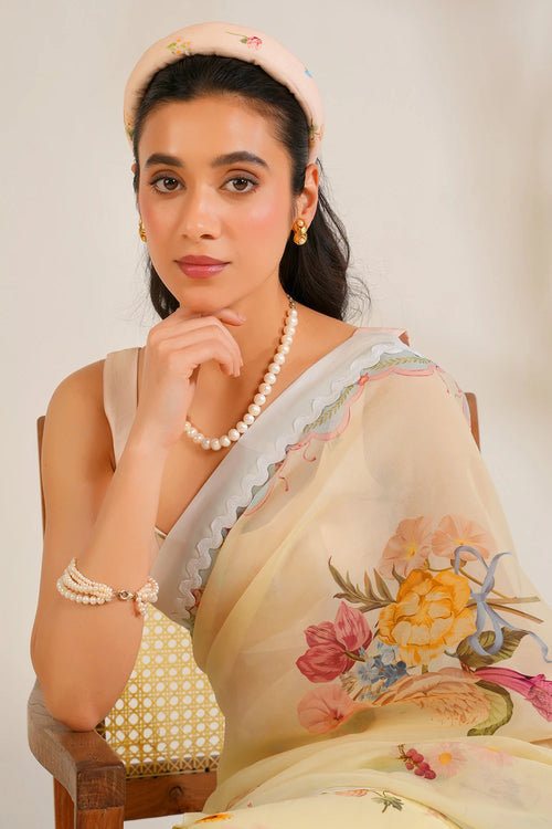 Summer Crush Saree Set Without Blouse