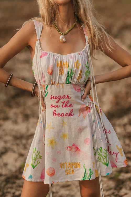 Sugar On The Beach Mini Dress