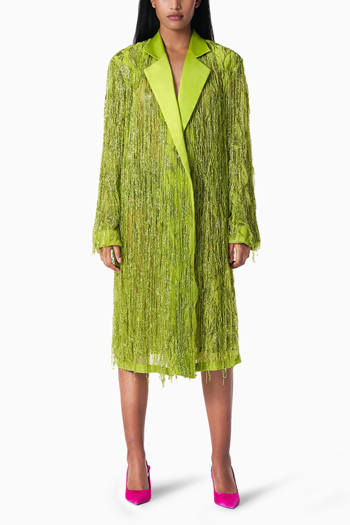 Chartreuse Maximalist Jacket