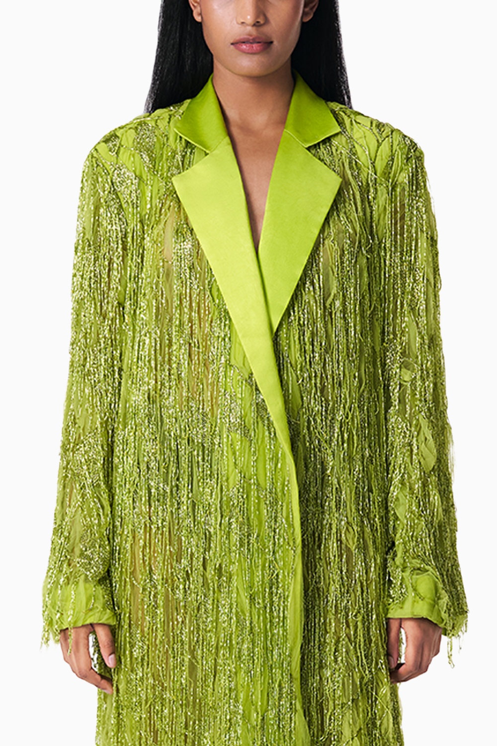Chartreuse Maximalist Jacket