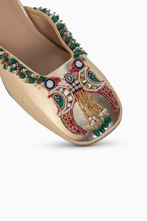 Mayurakshi Mule Heels