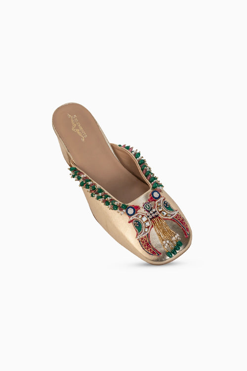 Mayurakshi Mule Heels