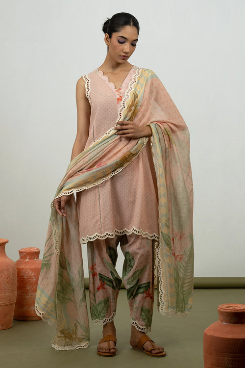 Myrrh Pink Kurta Set