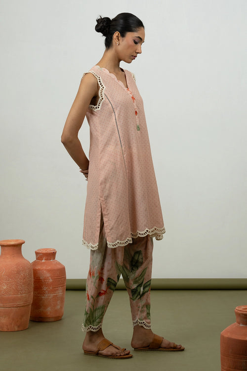 Myrrh Pink Kurta Set