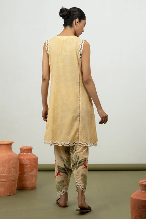 Myrrh Yellow Kurta Set