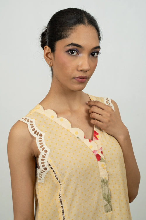 Myrrh Yellow Kurta Set