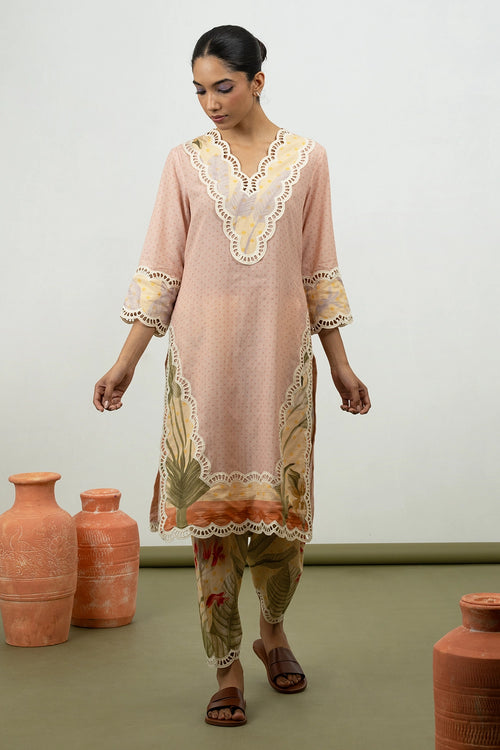 Juniper Pink Kurta Set