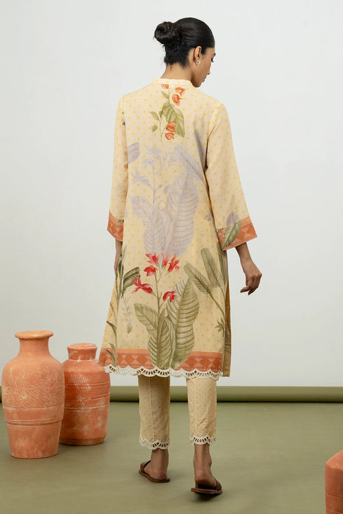 Cypress Yellow Kurta Set