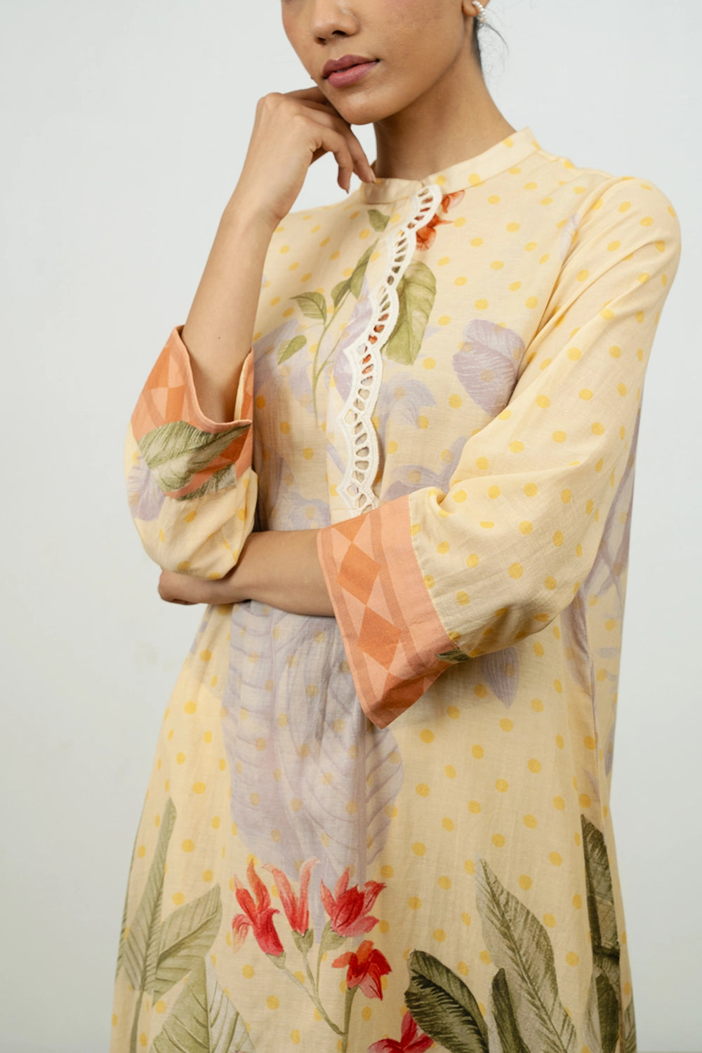 Cypress Yellow Kurta Set