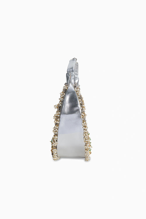 Mayura Silver Handbag