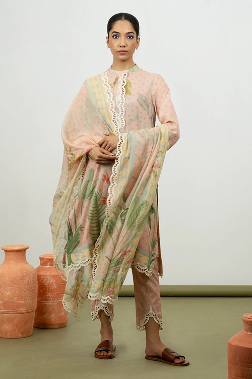 Cypress Pink Kurta Set