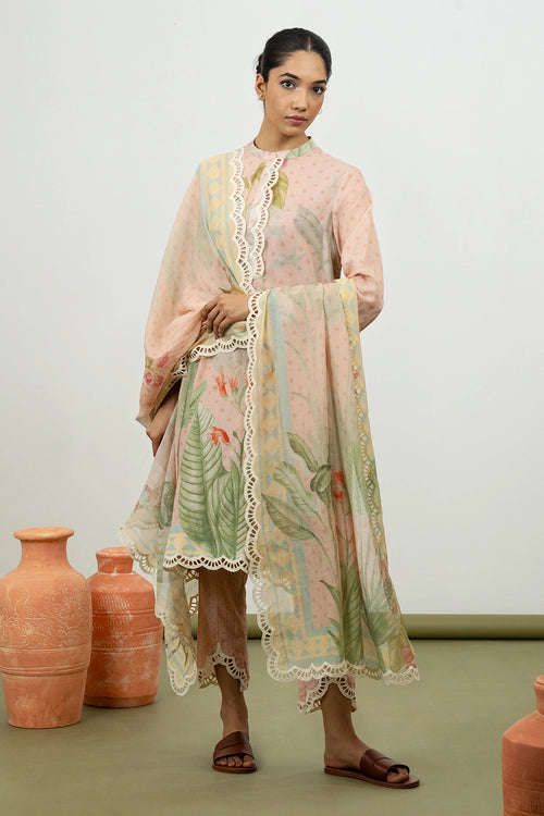 Cypress Pink Kurta Set