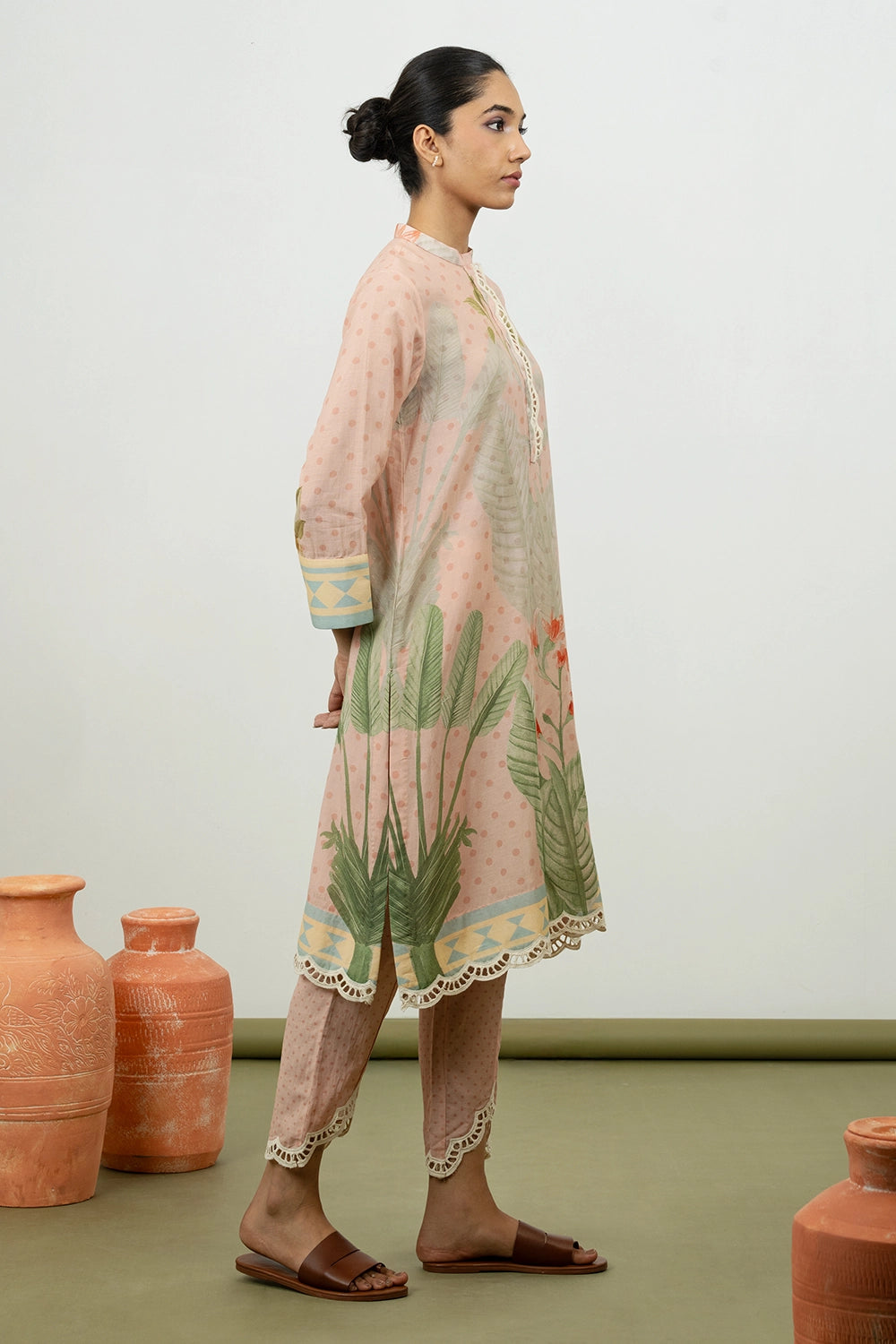 Cypress Pink Kurta Set