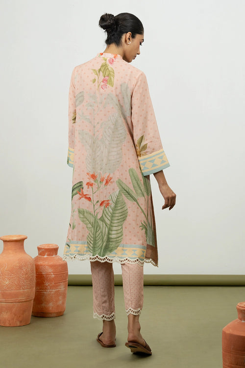 Cypress Pink Kurta Set
