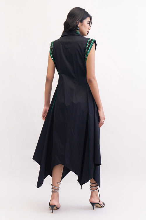Black Solitaire Dress