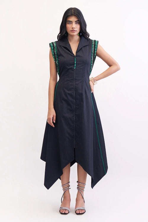 Black Solitaire Dress