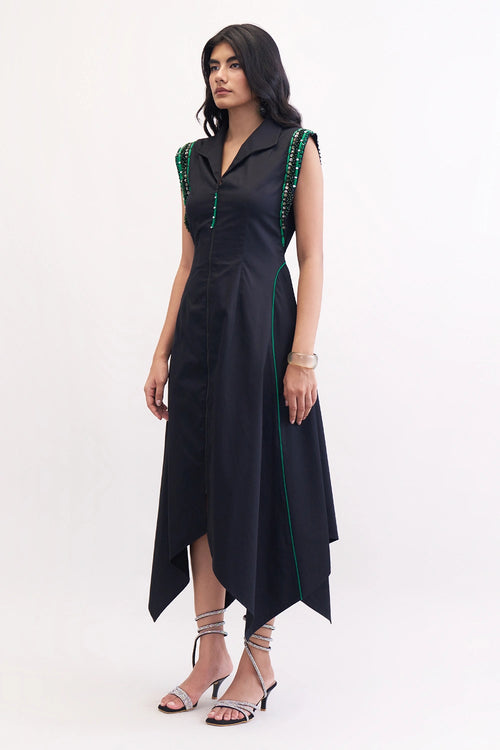 Black Solitaire Dress