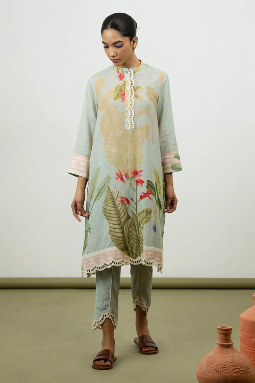 Cypress Sky Kurta Set