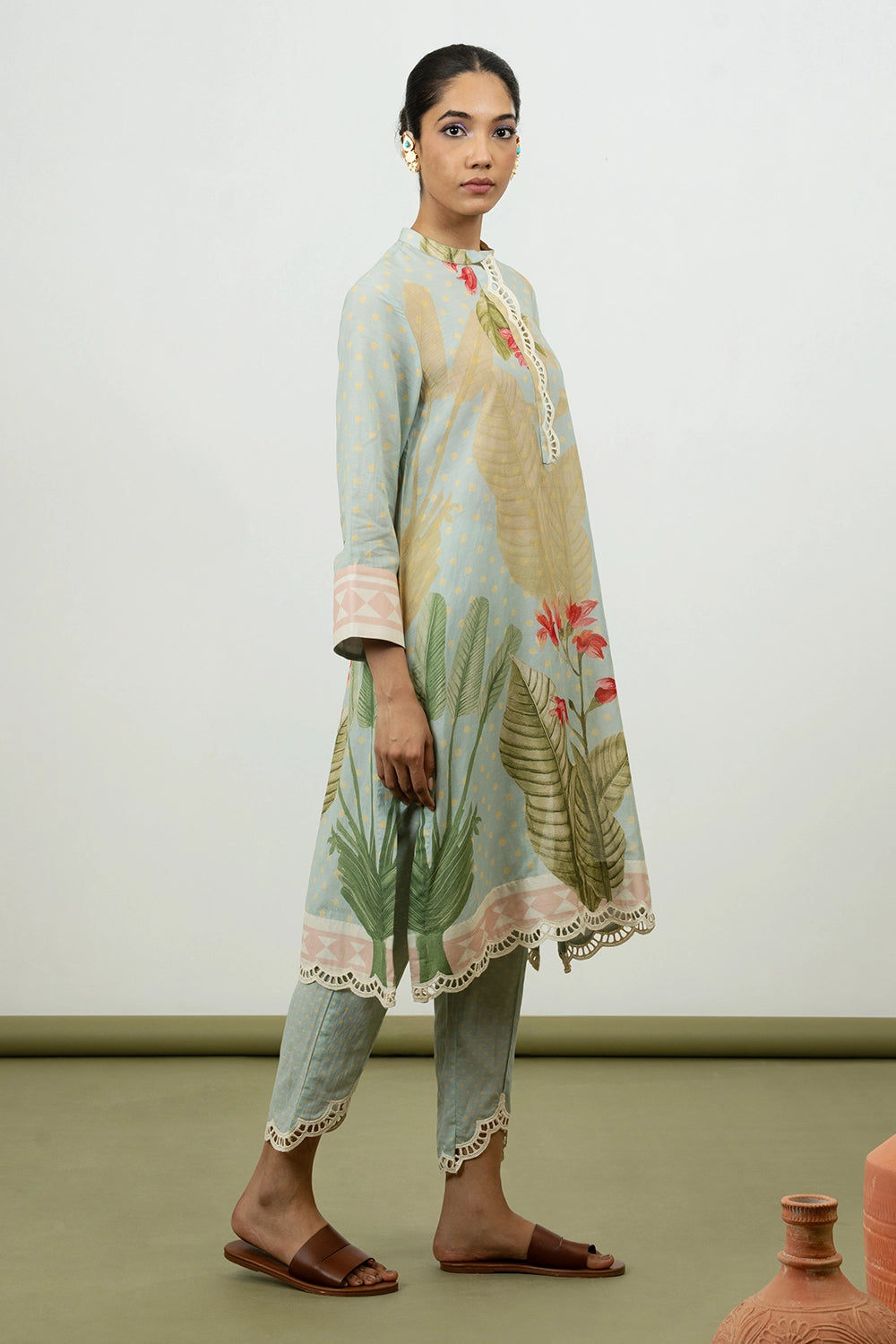Cypress Sky Kurta Set
