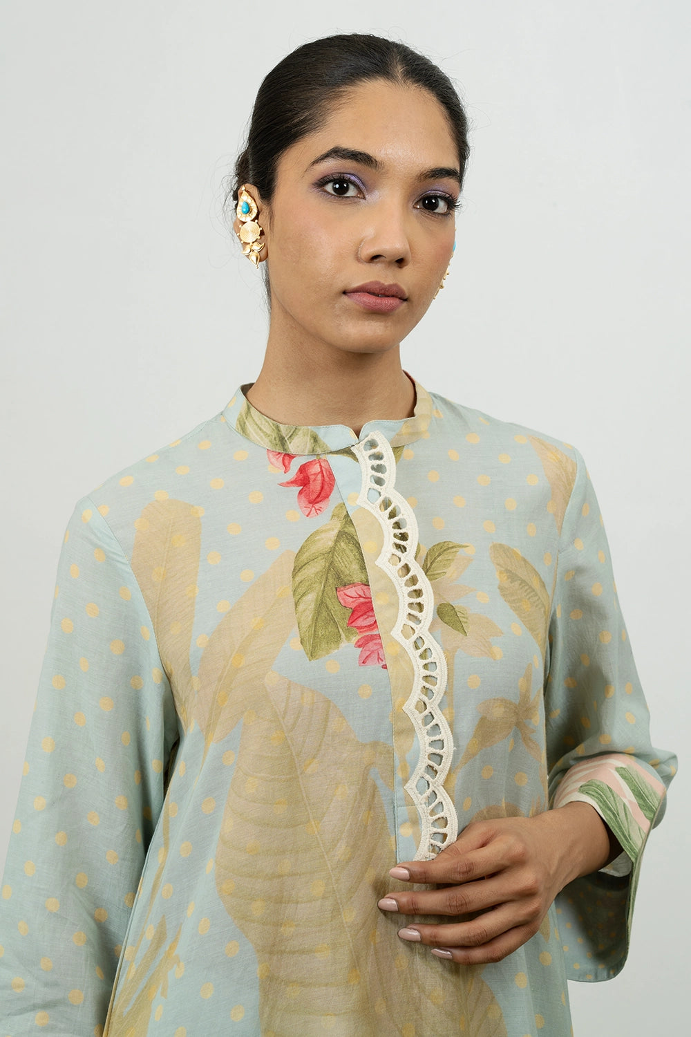Cypress Sky Kurta Set