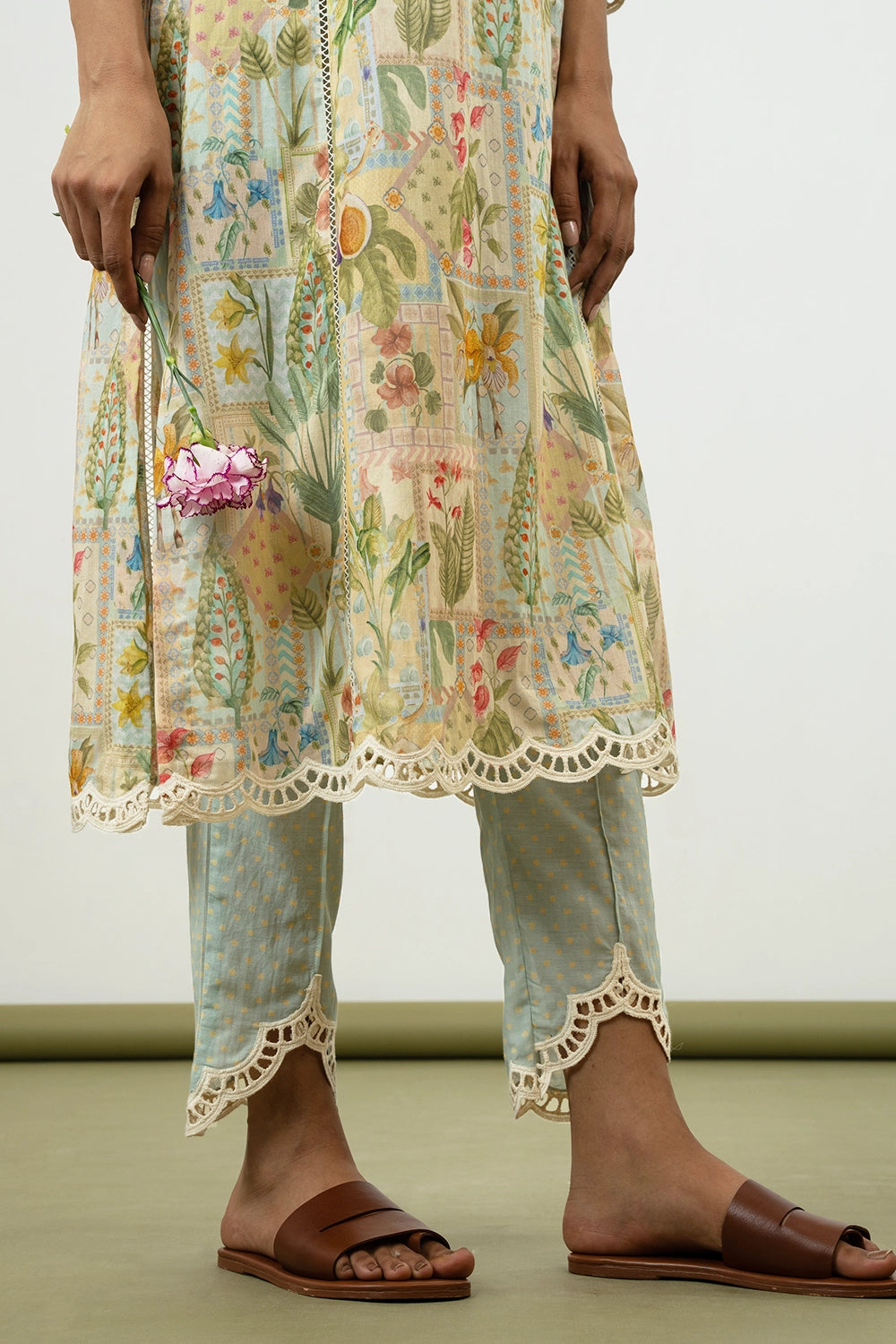 Fig Sky Kurta Set