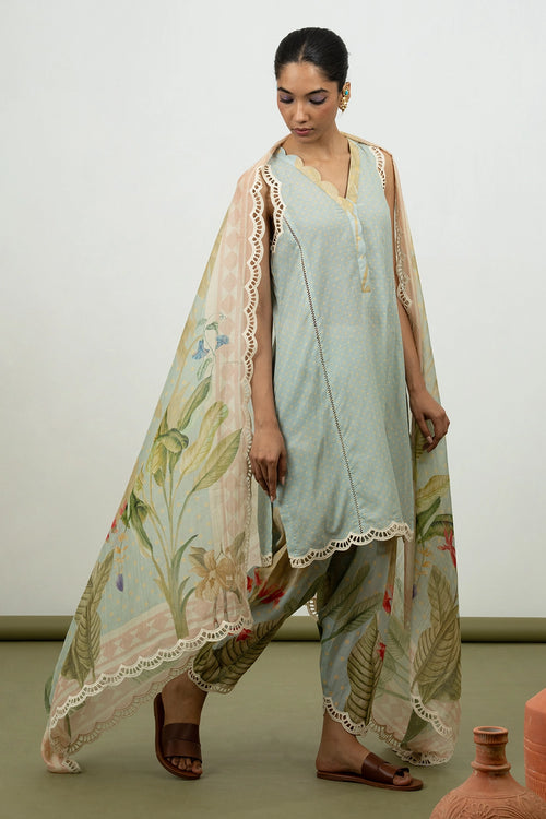 Myrrh Sky Kurta Set