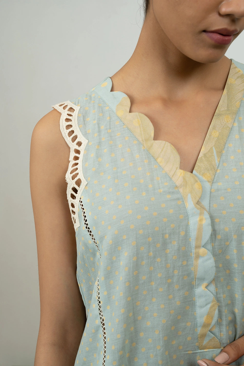 Myrrh Sky Kurta Set