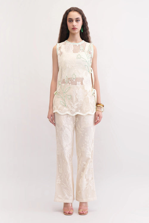 Ivory Icy Co-ord Set
