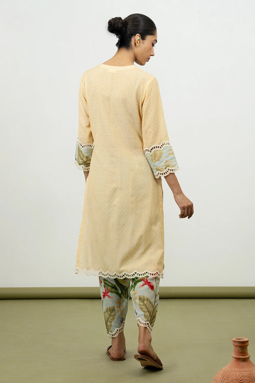 Juniper Yellow Kurta Set