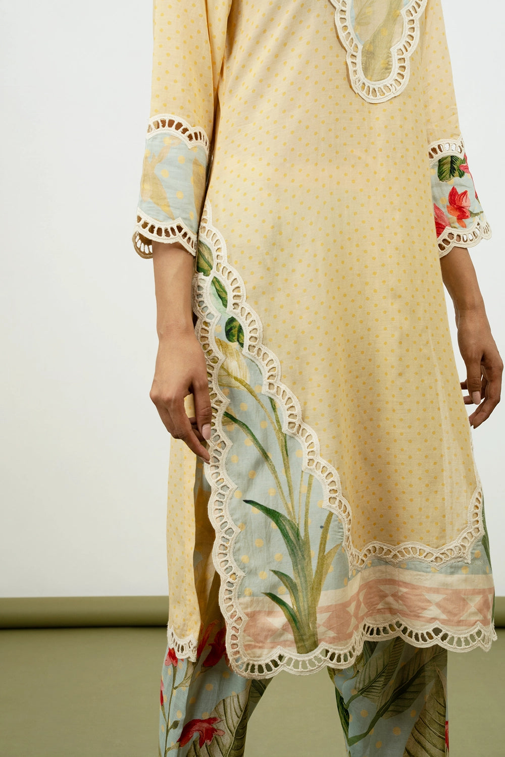Juniper Yellow Kurta Set