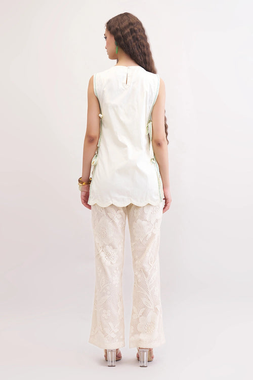 Ivory Icy Co-ord Set