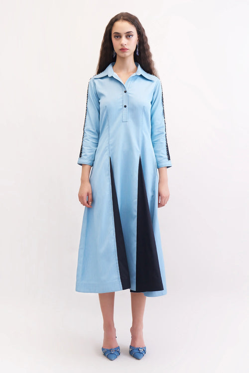 Aqua Rene Dress