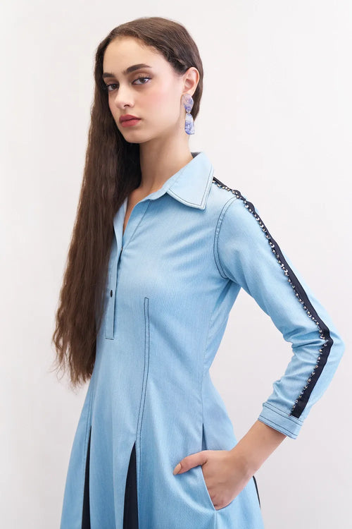 Aqua Rene Dress