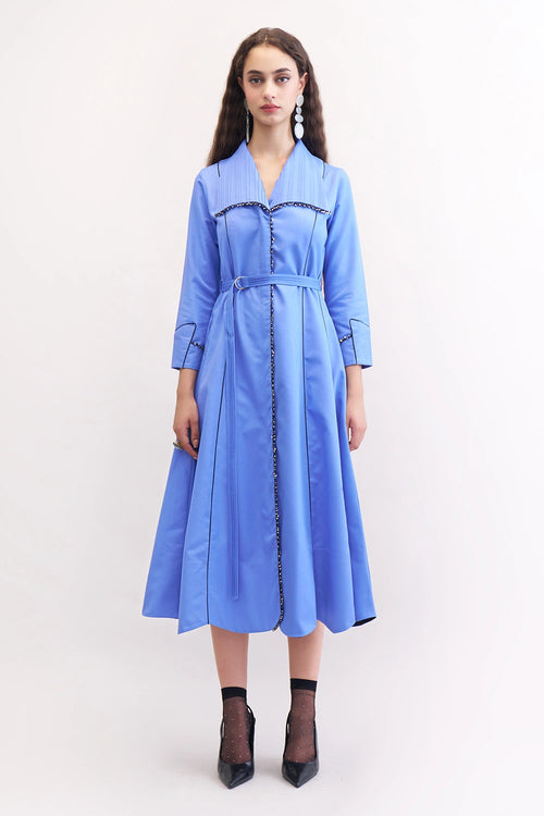 Blueberry Glimmer Trench