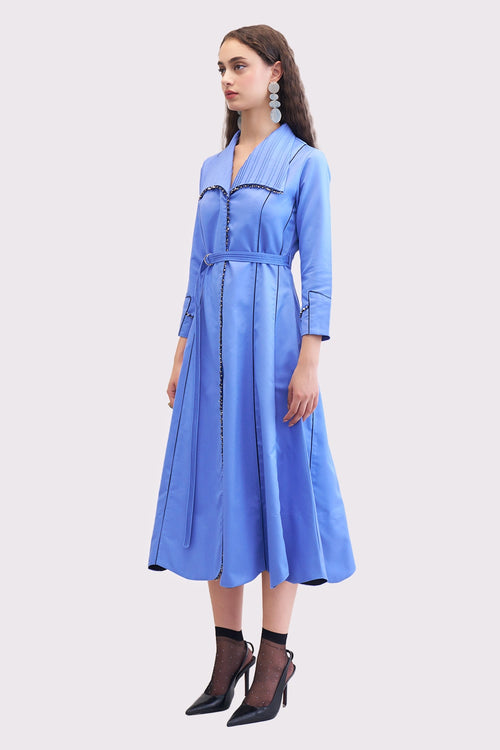 Blueberry Glimmer Trench