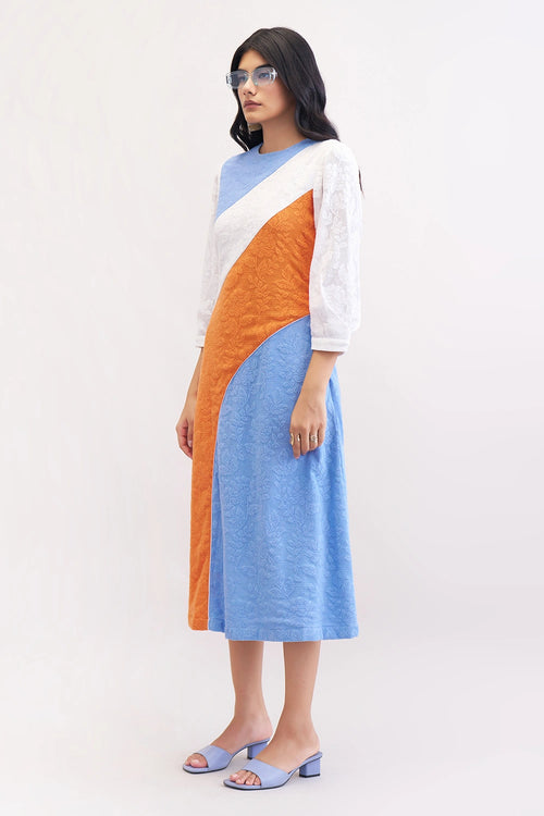 Orange Blueberry Jane Dress