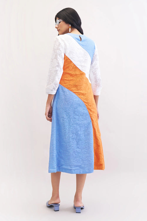 Orange Blueberry Jane Dress