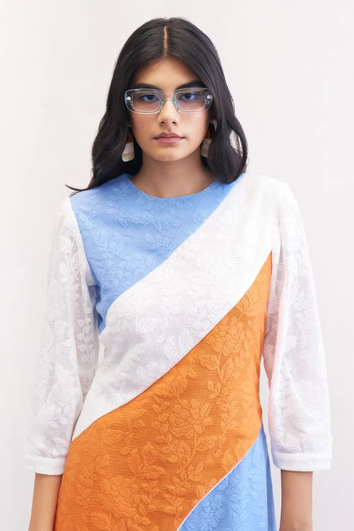 Orange Blueberry Jane Dress