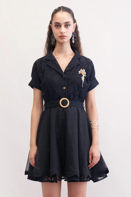 Black Cascadian Dress