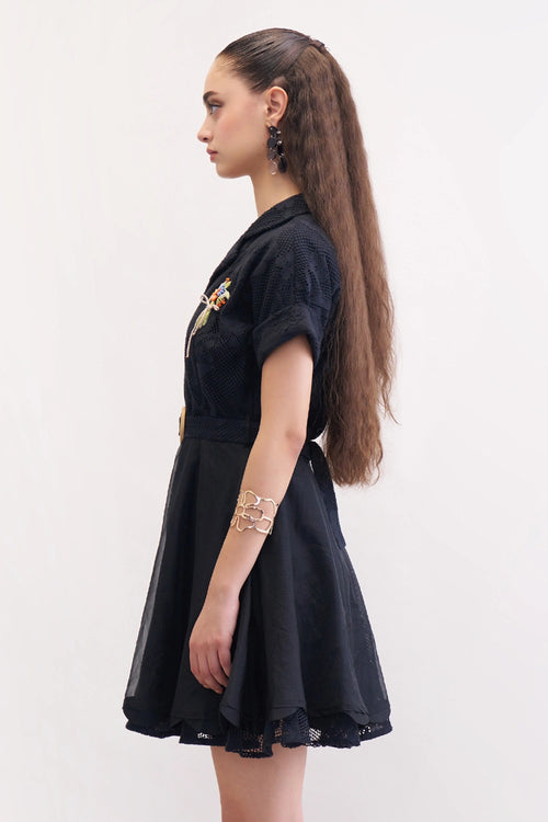 Black Cascadian Dress